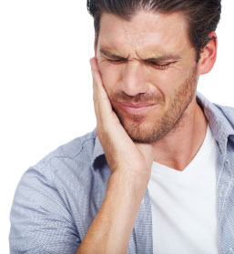 Root Canal Therapy - Man with toothache